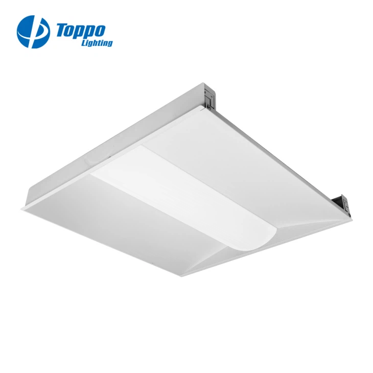 LED Troffer Light Premium 125lm / w AC100-277V 1-10V aptumšošanas draiveris