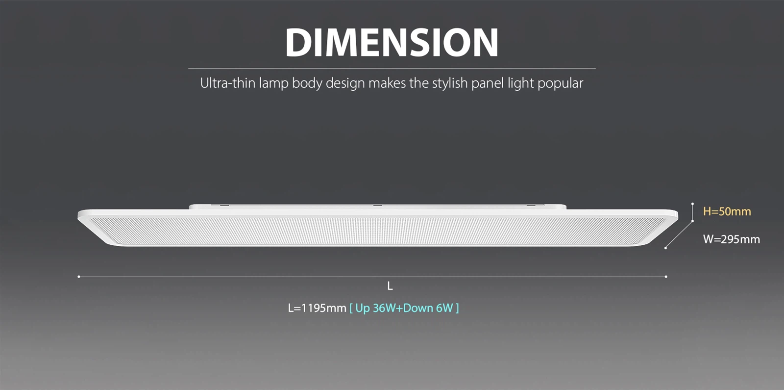 Stylish UGR panel light3 Stylish UGR panel light3
